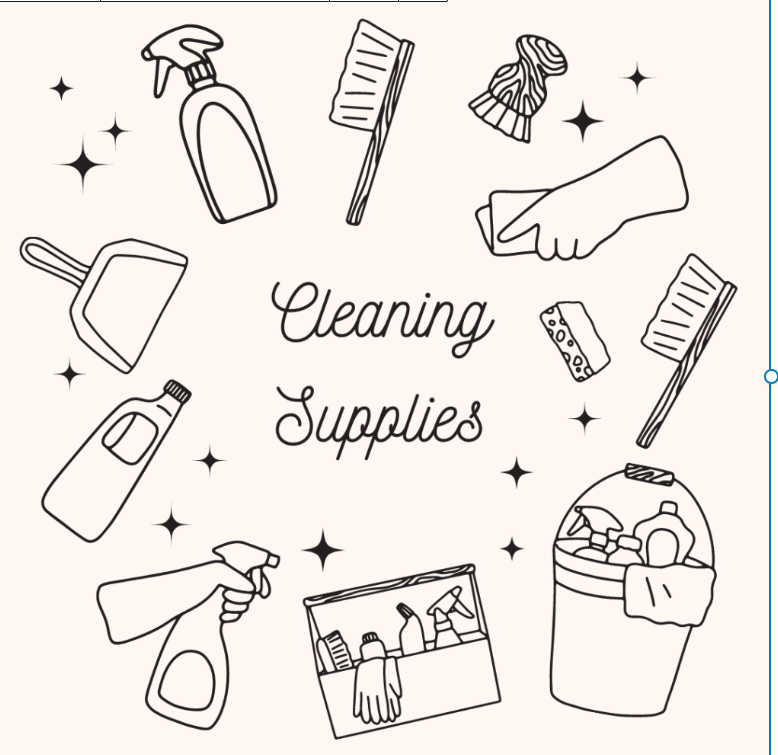 cleaning supplies