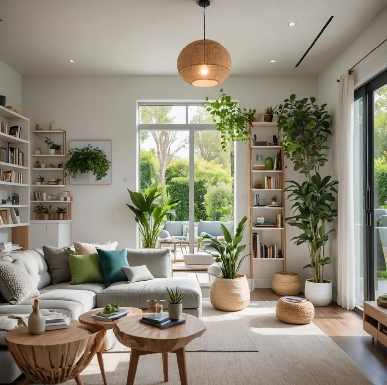 a clean room with Bright Nest Cleaning