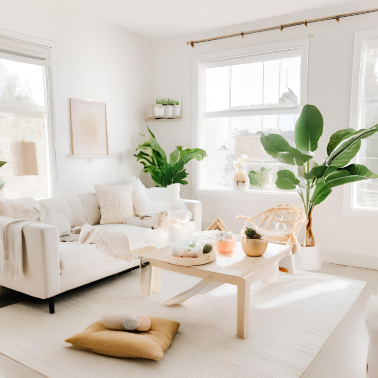 a clean room with Bright Nest Cleaning